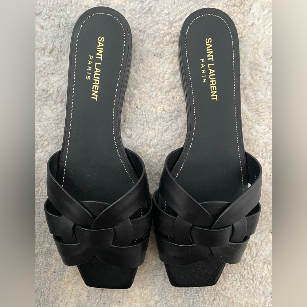 Saint Laurent Tribute Sandals